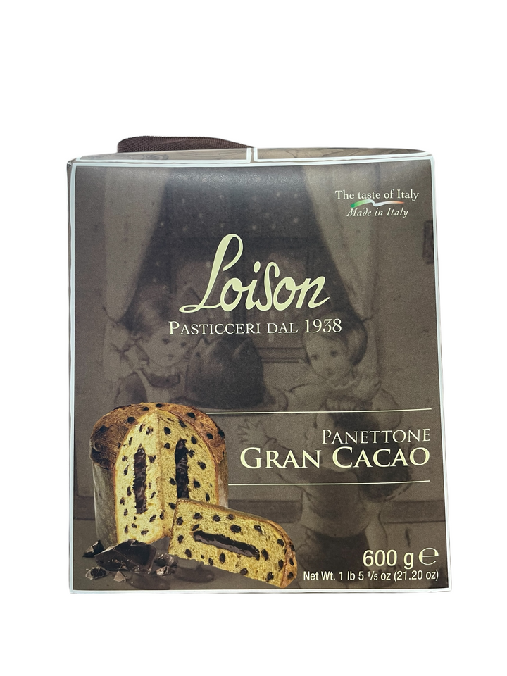 PANETTONE GRAN CACAO ASTUCCI LOISON 600g