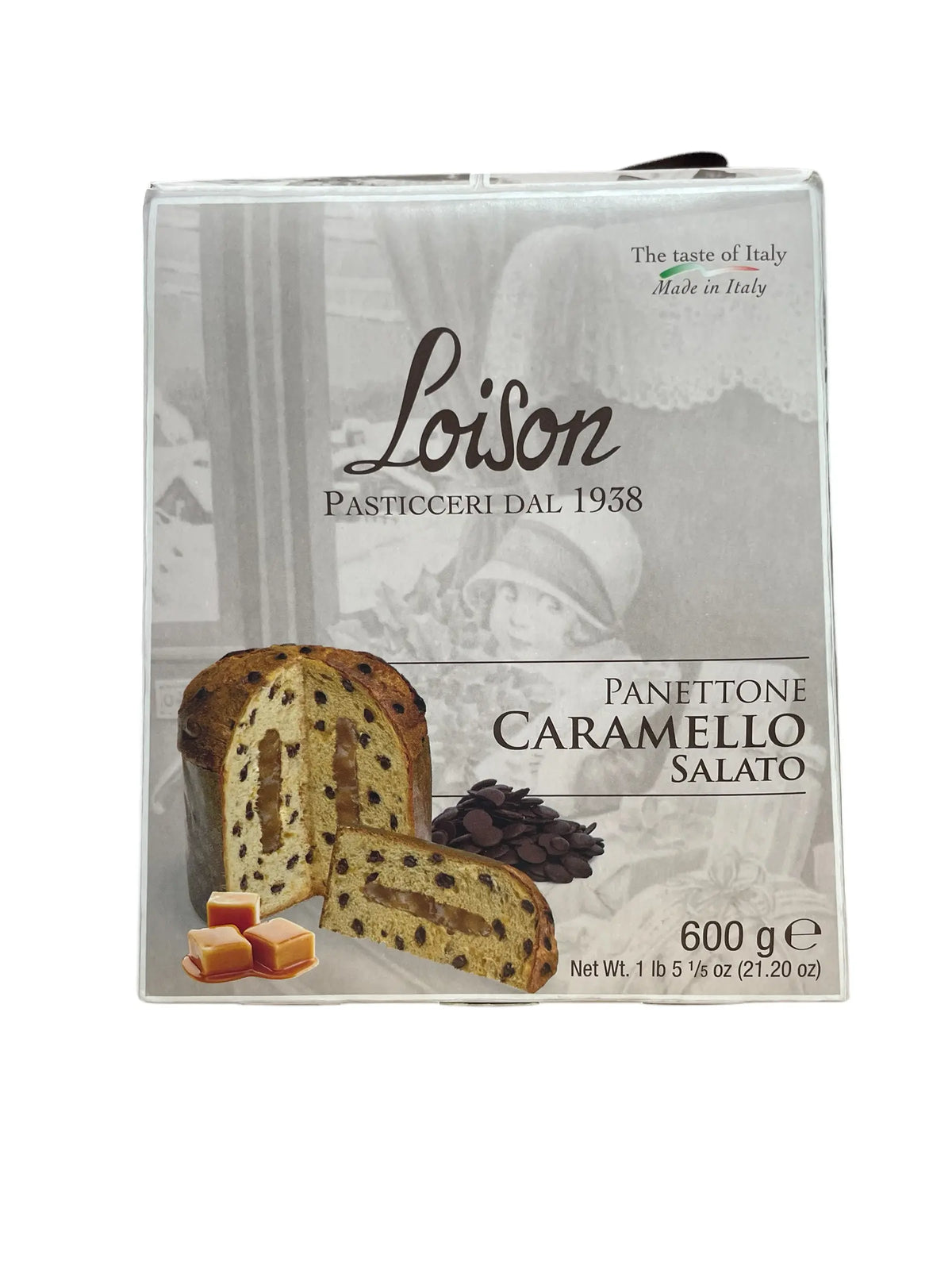 PANETTONE CARAMELLO SALATO ASTUCCI LOISON 600g Trampex
