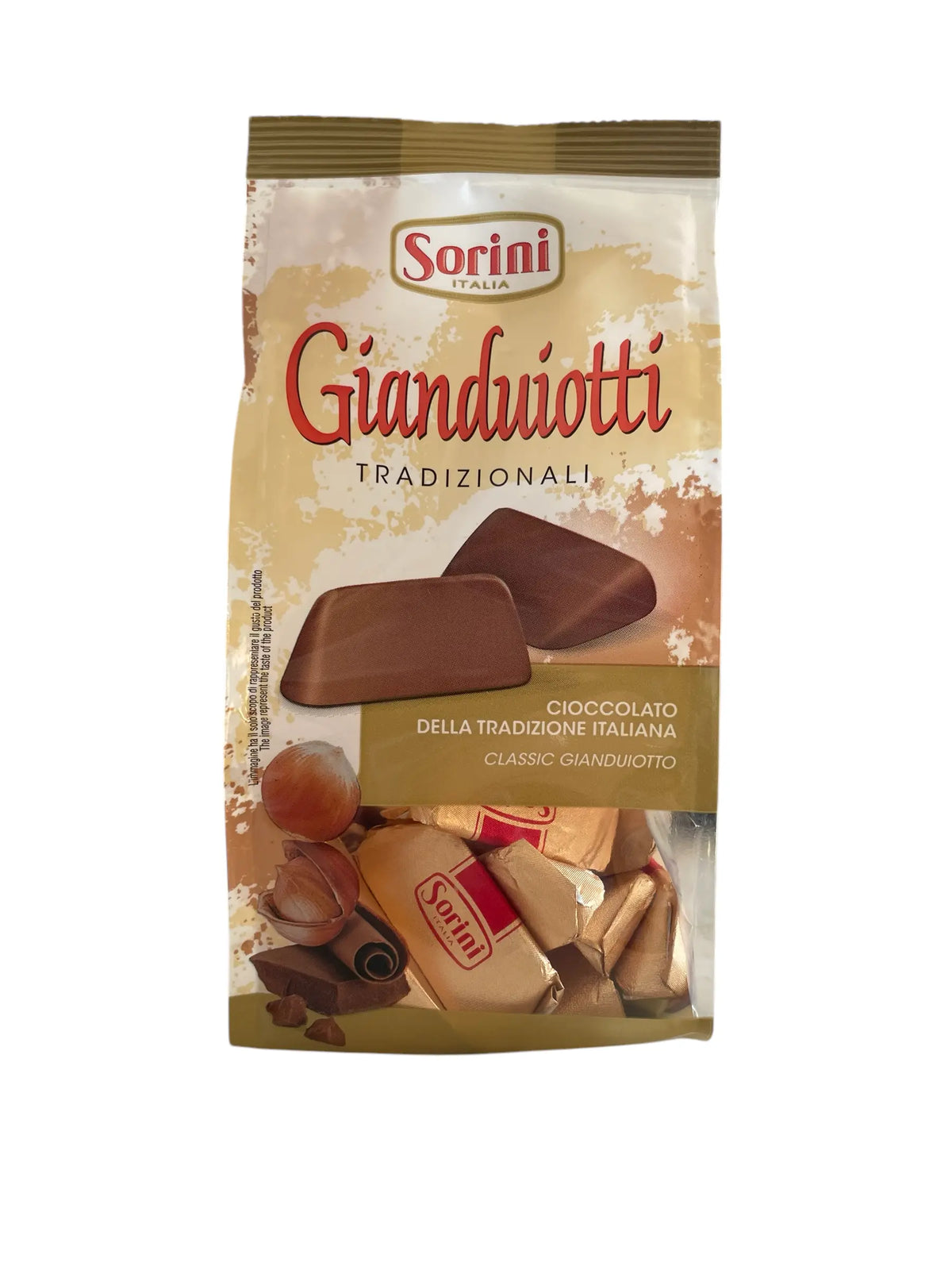 Praline Gianduiotti tradizionali SORINI 150g Trampex