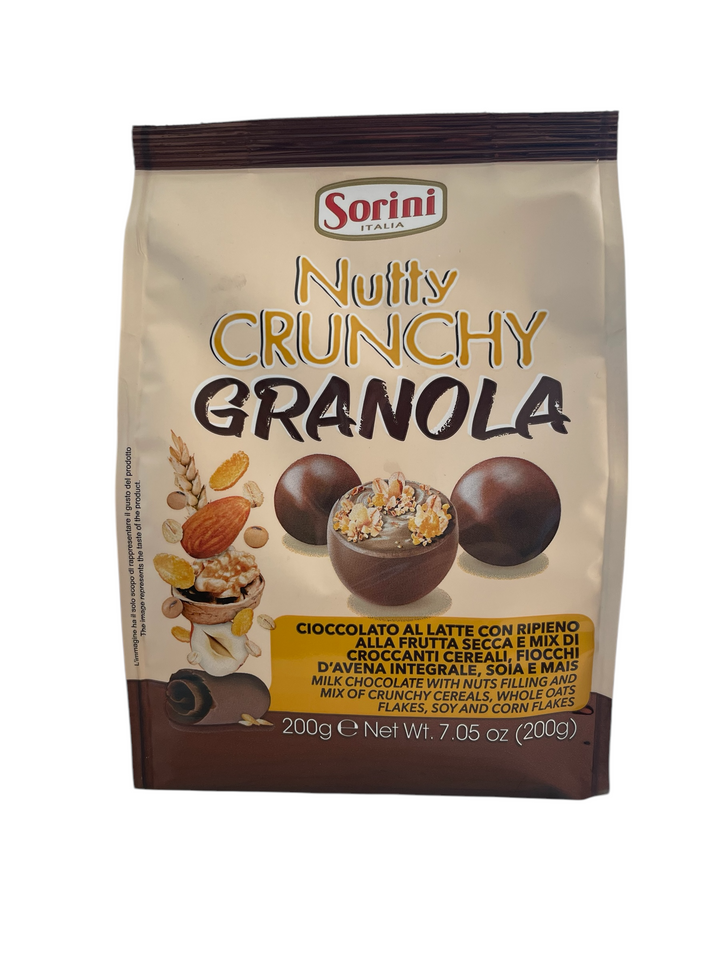 Praline od Nutty Crunchy Granola SORINETTI 200g