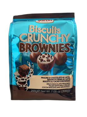 PRALINE BISKVIT CRUNCHY BROWNIES 200g