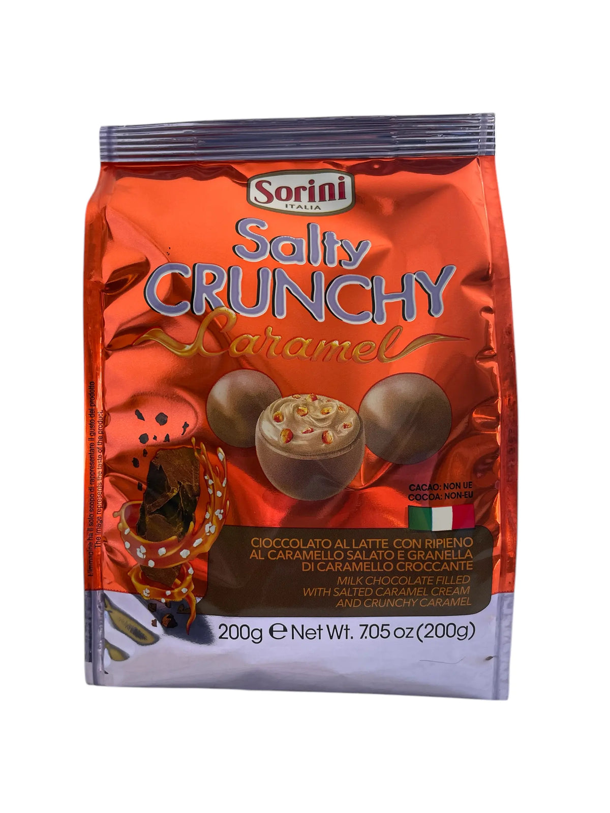 Praline SALTY CRUNCHY CARAMEL Sorini 200g Trampex