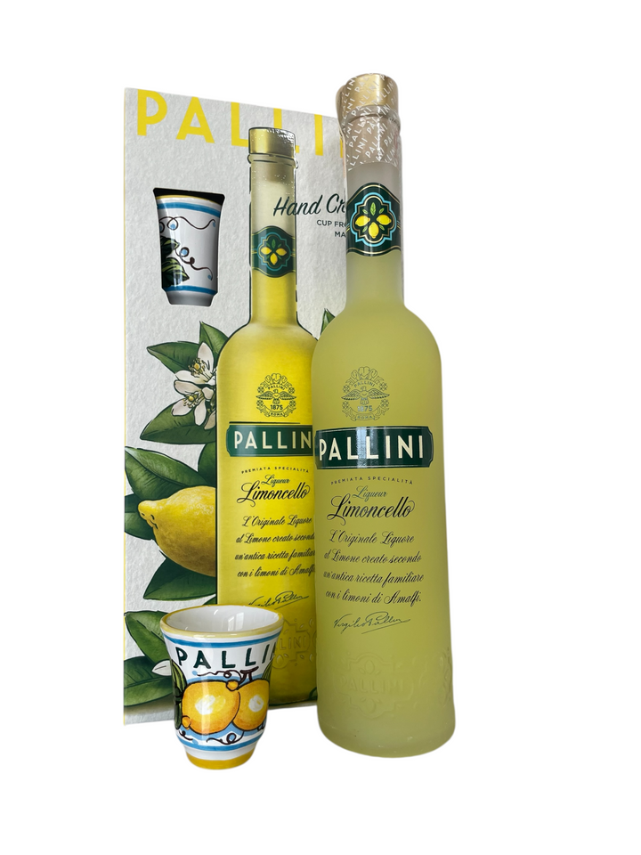 LIMONCELLO PALLINI + ČAŠICA BOX 0,5l