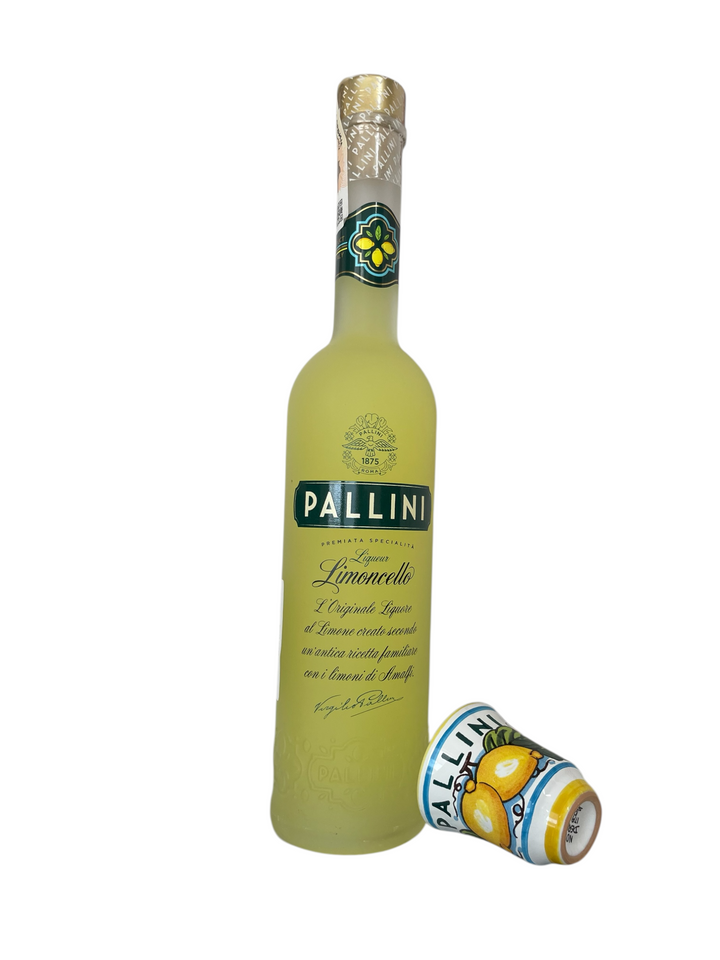 LIMONCELLO PALLINI + ČAŠICA BOX 0,5l