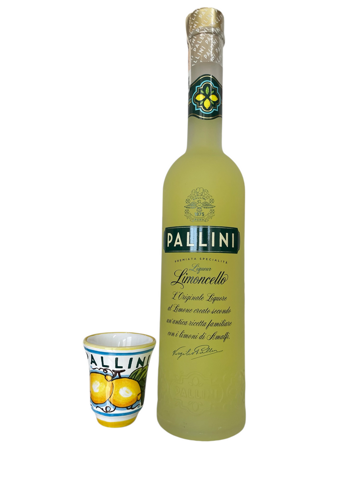 LIMONCELLO PALLINI + ČAŠICA BOX 0,5l