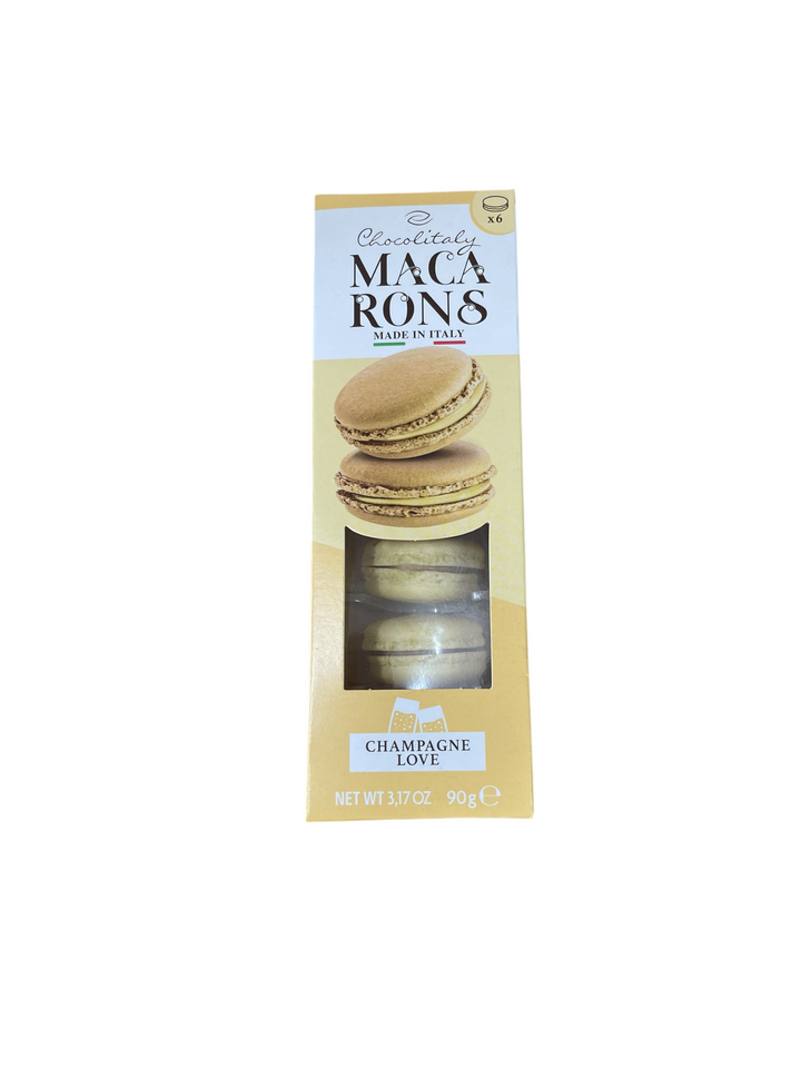 MACARONS PUNJENI ŠAMPANJSKIM KREMOM Chocolitaly 90g