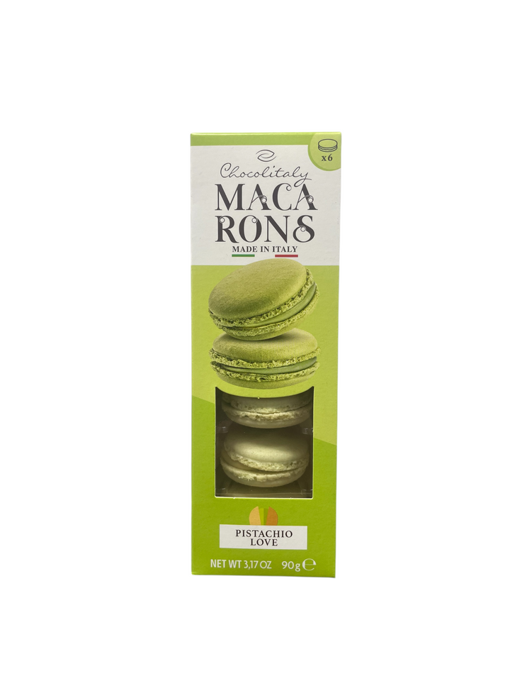 MACARONS PUNJENI KREMOM OD PISTAĆA Chocolitaly 90g