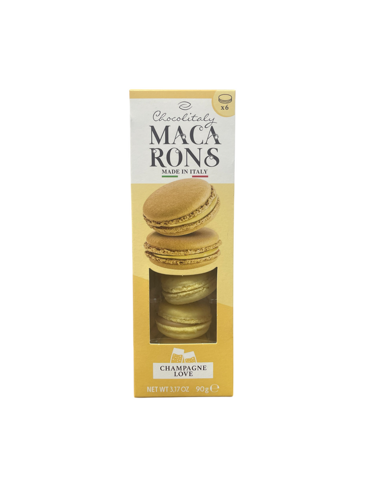 MACARONS PUNJENI ŠAMPANJSKIM KREMOM Chocolitaly 90g