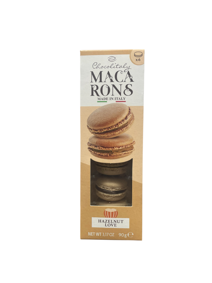 MACARONS PUNJENI KREMOM OD LEŠNIKA Chocolitaly 90g