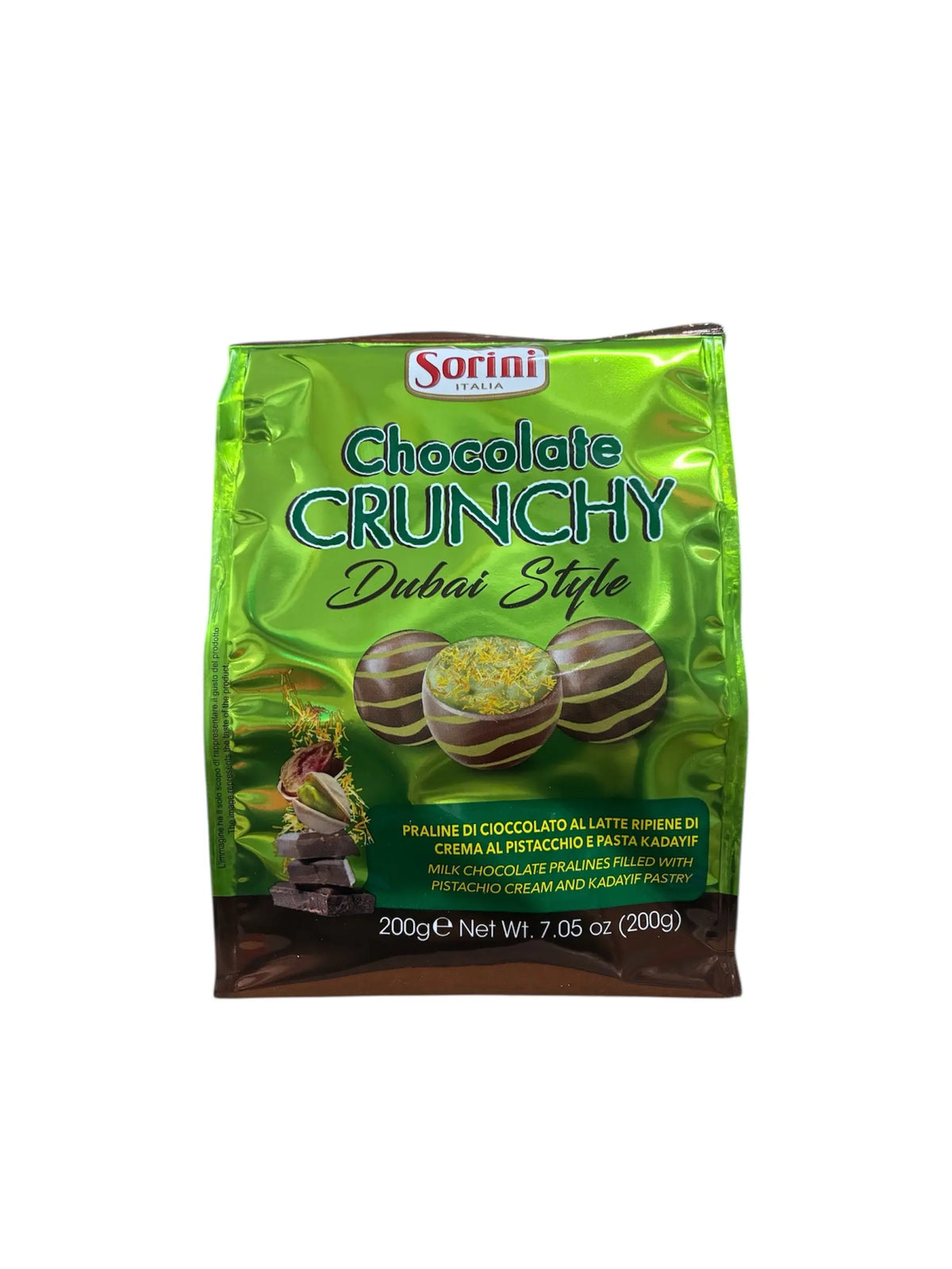 Praline DUBAI CHOCO CRUNCHY Sorini 200g Sorini
