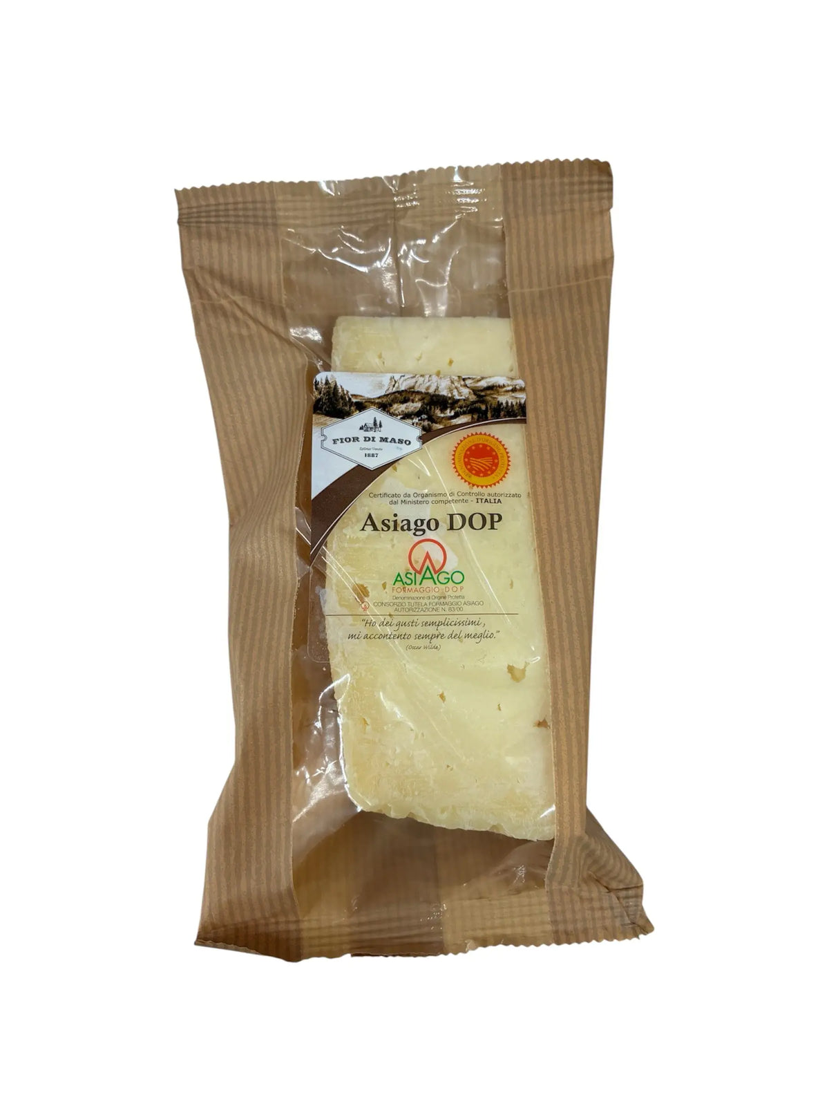 Kriška SIRa ASIAGO FRESCO DOP Fior di Maso 150g Trampex