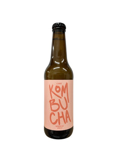 Kombucha fermentisano gazirano piće sa ukusom breskve 330ml Pola Pola