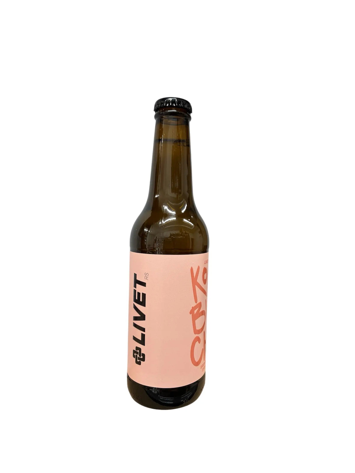 Kombucha fermentisano gazirano piće sa ukusom breskve 330ml Pola Pola