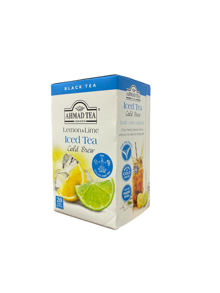 LEDENI ČAJ LEMON & LIME COLD BREW AHMAD TEA 20 kesica