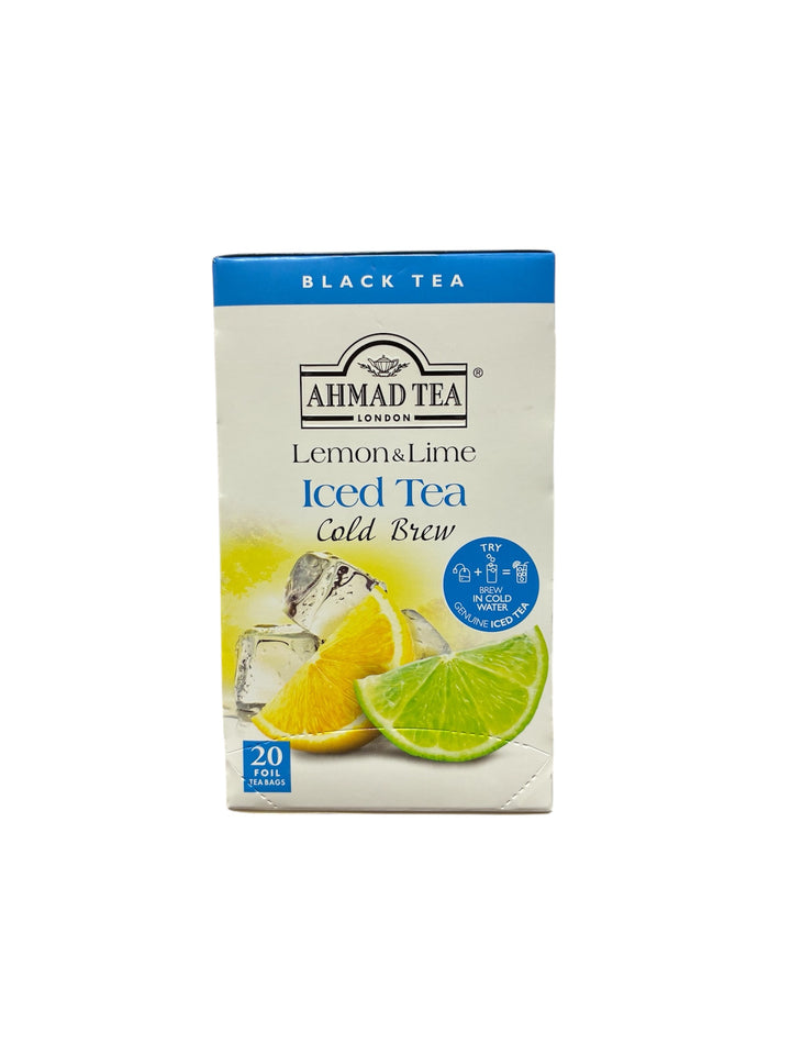LEDENI ČAJ LEMON & LIME COLD BREW AHMAD TEA 20 kesica