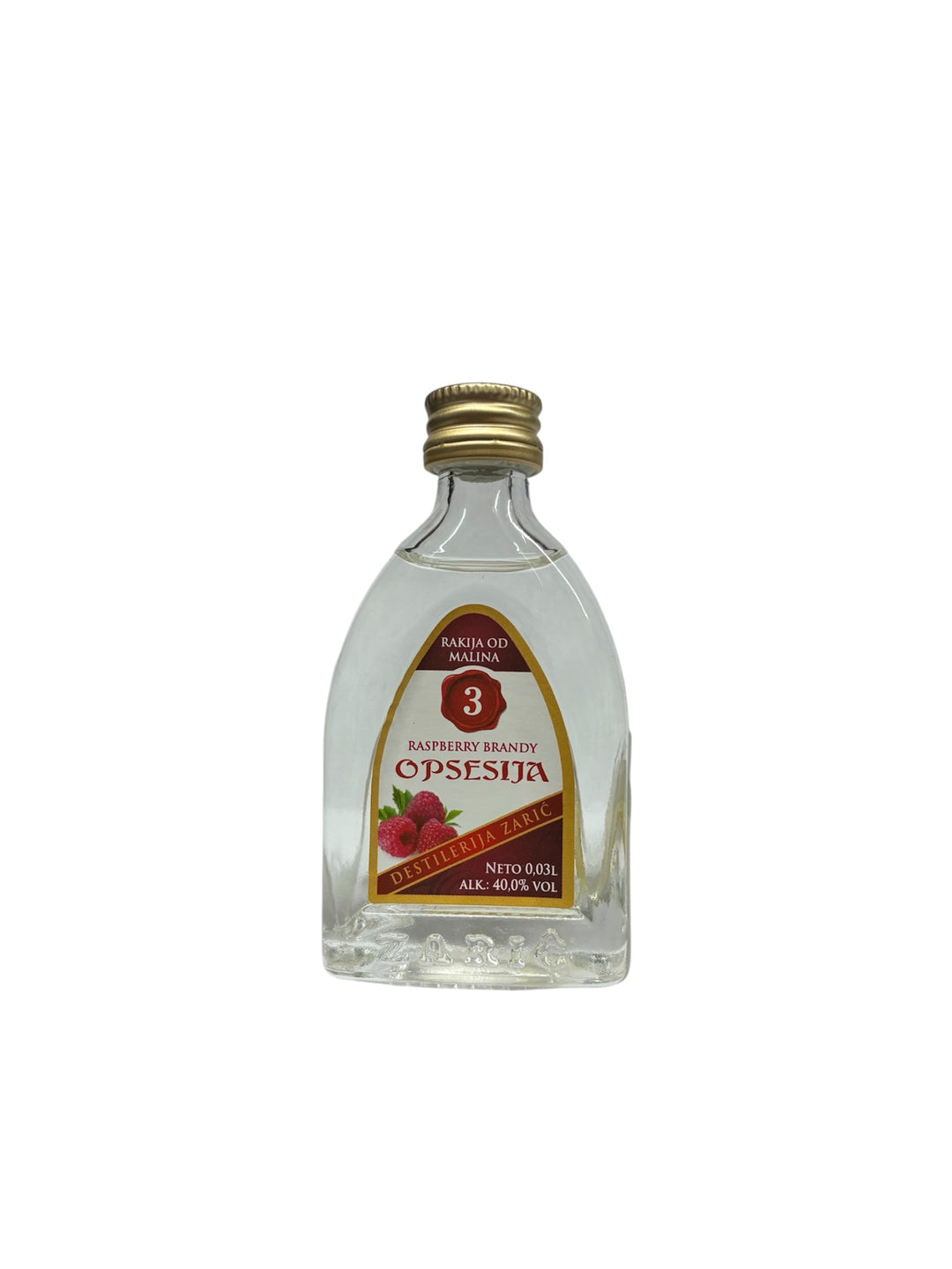 RAKIJA OD MALINE OPSESIJA ZARIĆ 0,03l