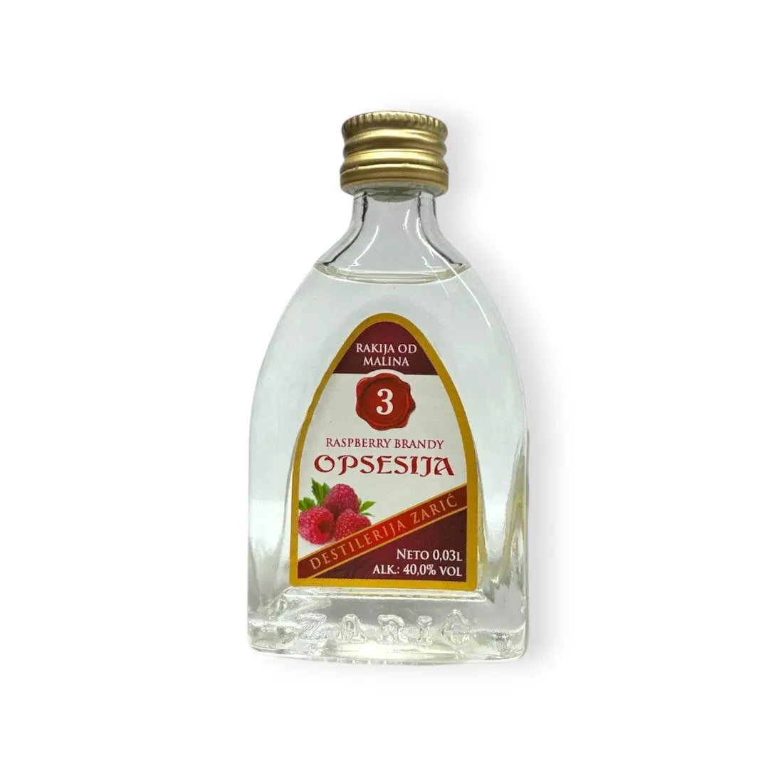 RAKIJA OD MALINE OPSESIJA ZARIĆ 0,03l Destilerija Zarić