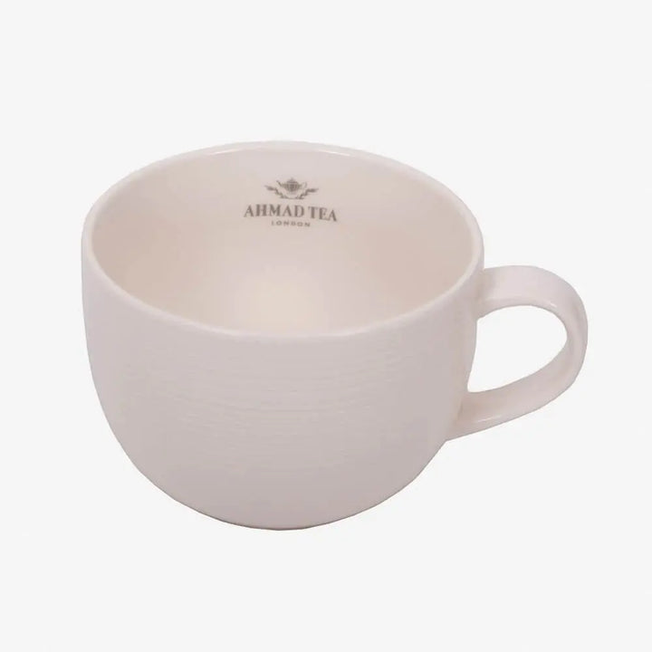 Čajni set ČAJANKA ZA DVOJE Ahmad Tea XL beli Delikatesi i tako to...