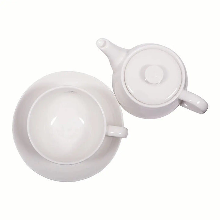 Čajni set SOLO ČAJANKA Ahmad Tea standard beli Delikatesi i tako to...
