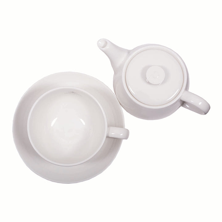 Čajni set SOLO ČAJANKA Ahmad Tea standard beli