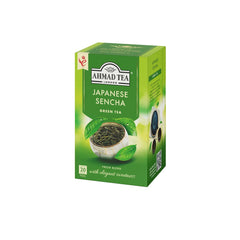 Delikatesi i tako to... Ahmad Tea Japanese Sencha green tea box with 20 foil tea bags