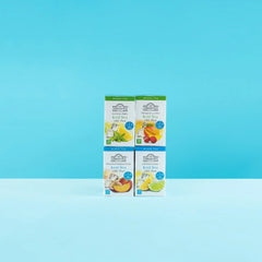 Delikatesi i tako to... Ahmad Tea cold brew iced tea selection boxes featuring peach, passion fruit, and citrus flavors