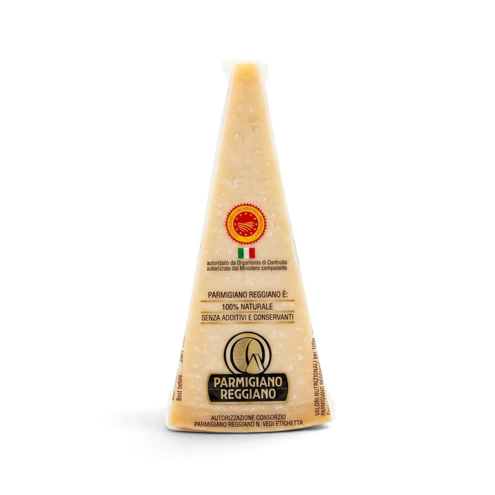 Delikatesi i tako to... 24-month aged Parmigiano Reggiano cheese wedge in vacuum-sealed packaging