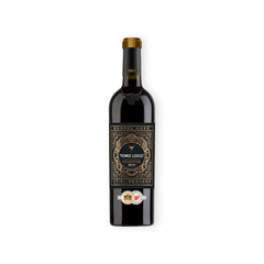 Delikatesi i tako to... Toro Loco Reserva 2016 red wine bottle with gold label and black background