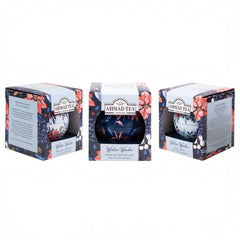 Delikatesi i tako to... Ahmad Tea Winter Wonder English Breakfast tea in a decorative floral bauble gift box