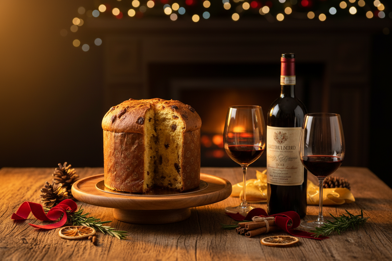 Panettone & Wine Hero Banner