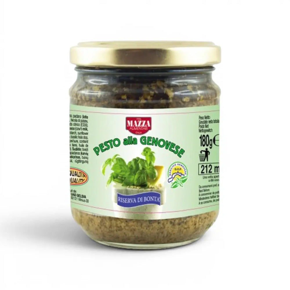 Sos Pesto Alla Genovese Mazza 212 ml Delikatesi i tako to