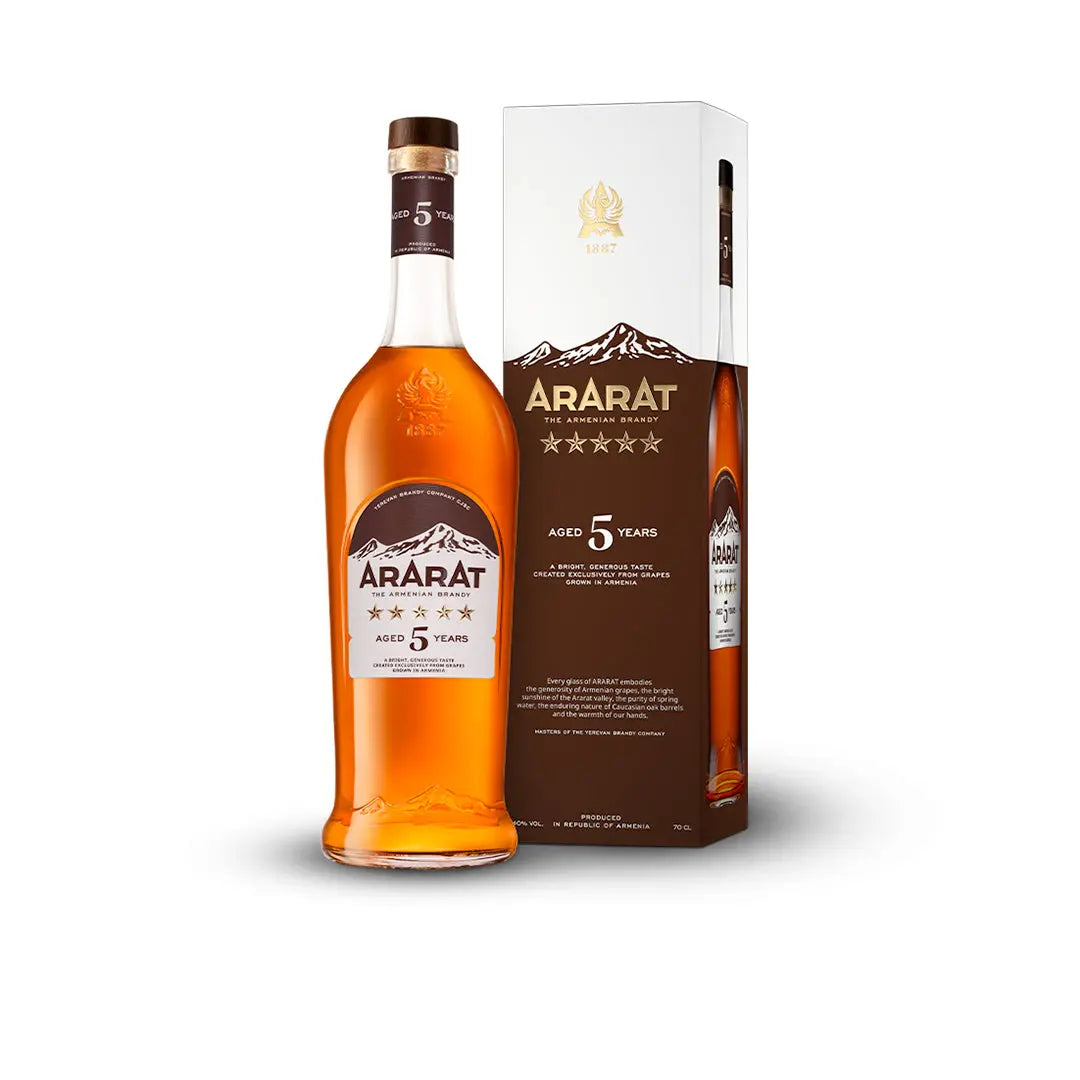 Brandy 5 YEARS OLD Ararat 0,7 l Pola Pola