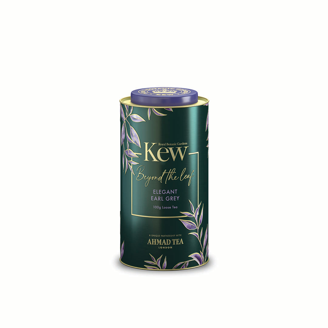 Čaj KEW GARDENS Limenka - ELEGANT EARL GREY Ahmad Tea 100 g