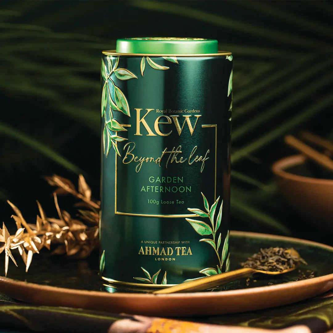 Čaj KEW GARDENS limenka - GARDEN AFTERNOON Ahmad Tea 100 g Trampex