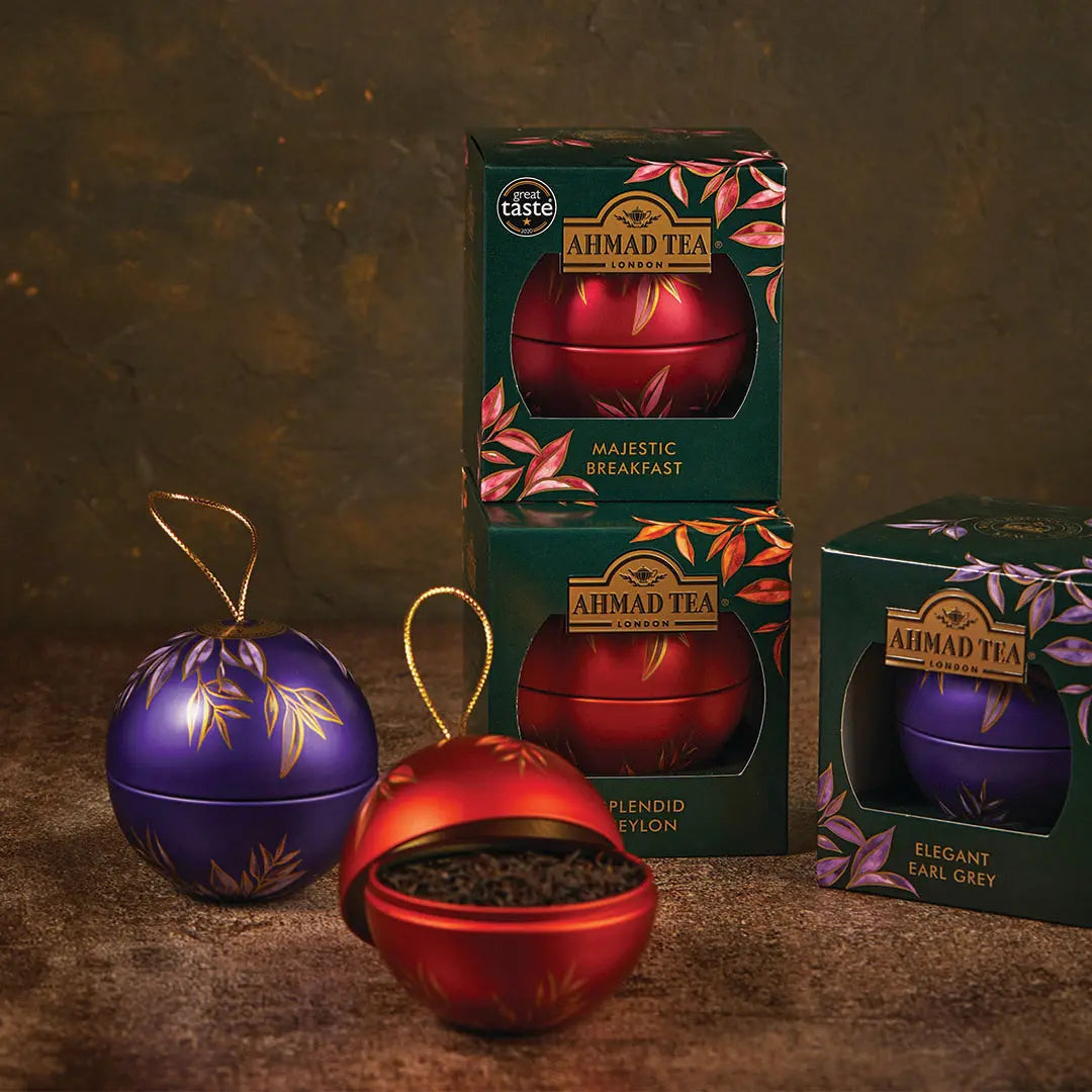 Čaj KEW Ukrasna KUGLA - ELEGANT EARL GREY Ahmad Tea 25 g Trampex