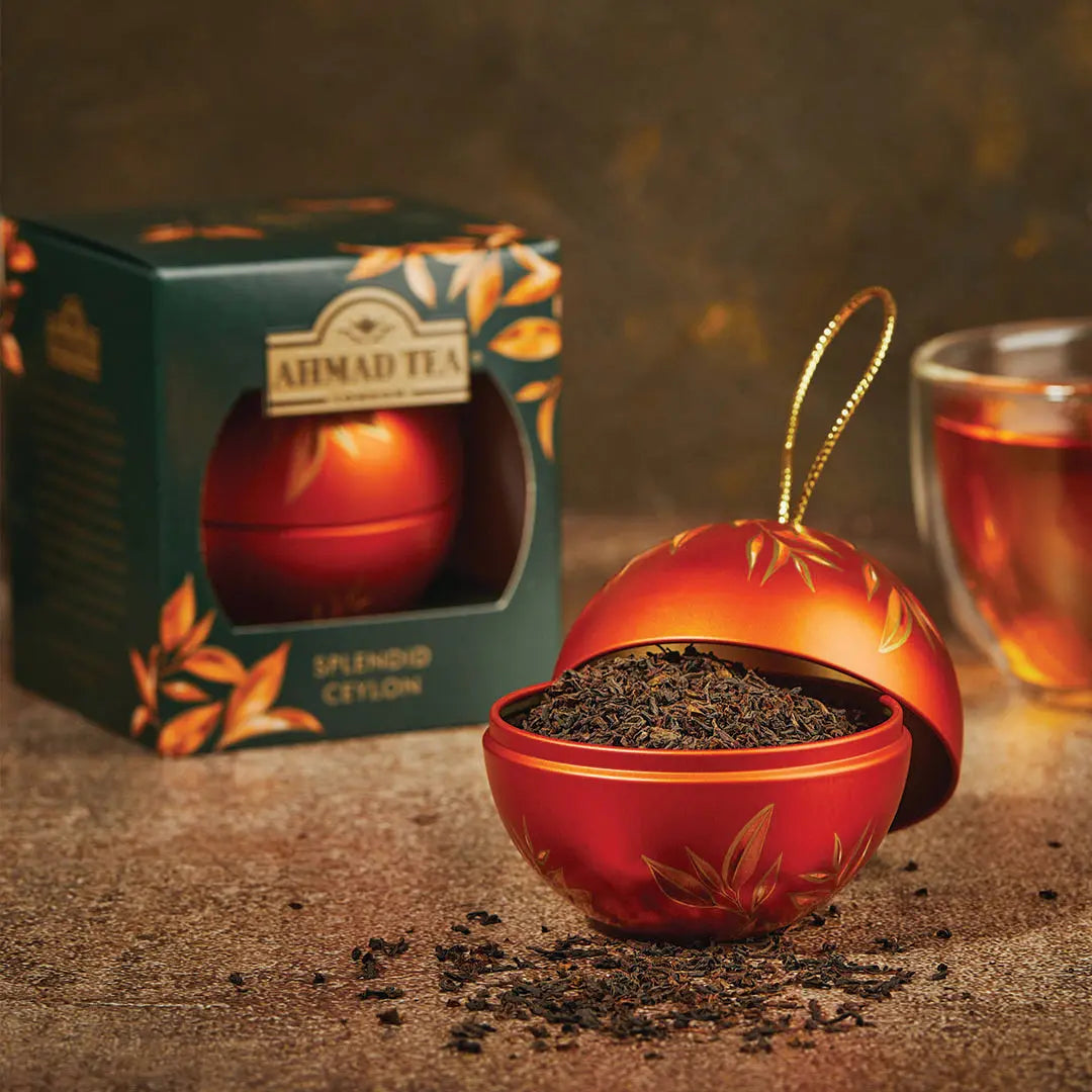 Čaj Kew Ukrasna KUGLA - SPLENDID CEYLON Ahmad Tea 25 g Trampex