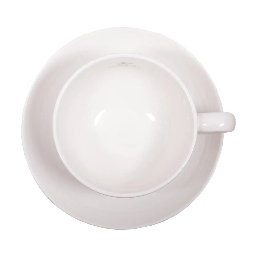 BELA ŠOLJICA sa TACNOM Ahmad Tea 290 ml Trampex