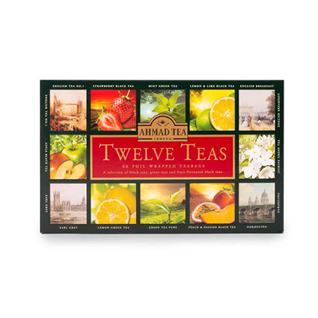 Čaj Twelve Teas Box Ahmad Tea 5x12 kesica