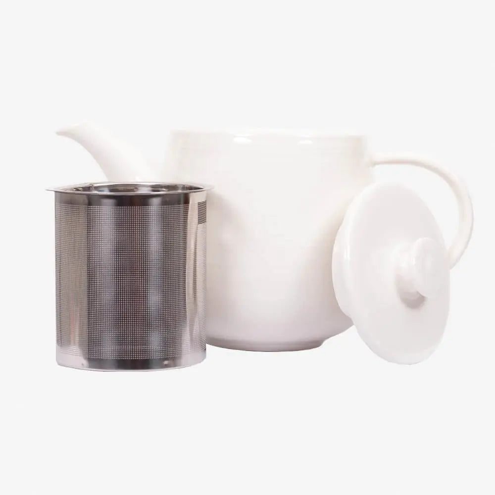 Čajnik beli sa infuzerom Ahmad Tea 500 ml Trampex