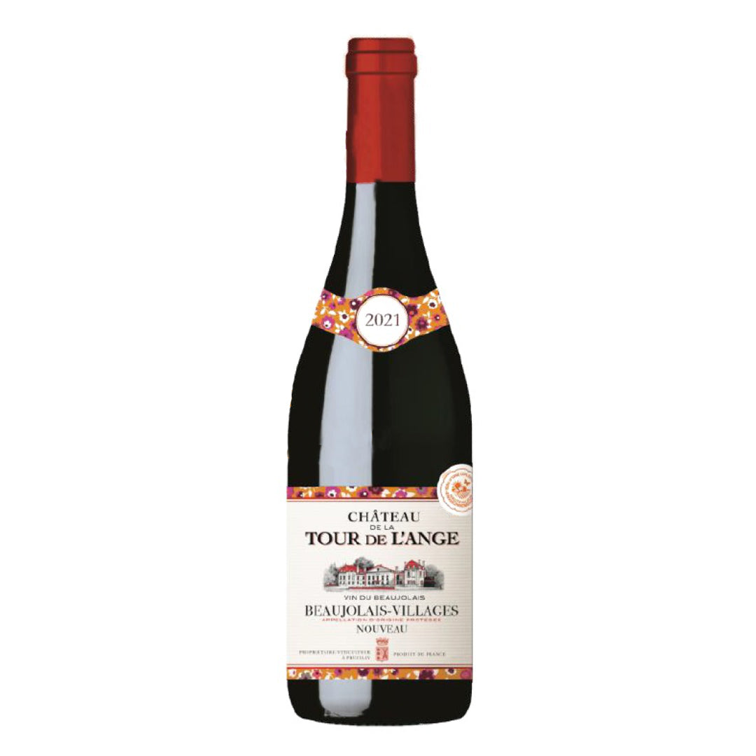 Crveno mlado vino Beaujolais Nouveau 2022 Château de la Tour L'Ange 0,75 l