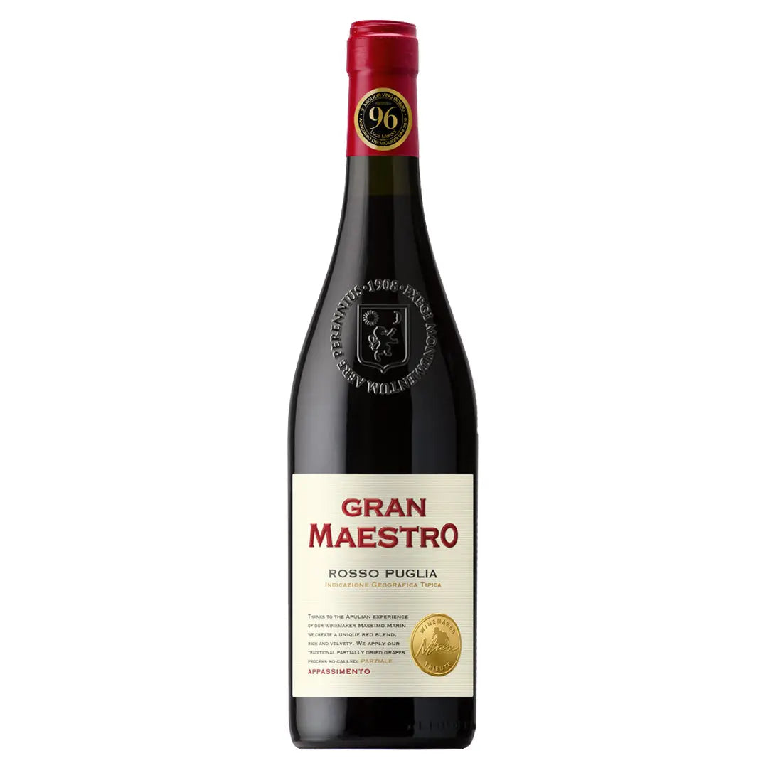Crveno vino Rosso Puglia Gran Maestro 0,75 l Delikatesi i tako to