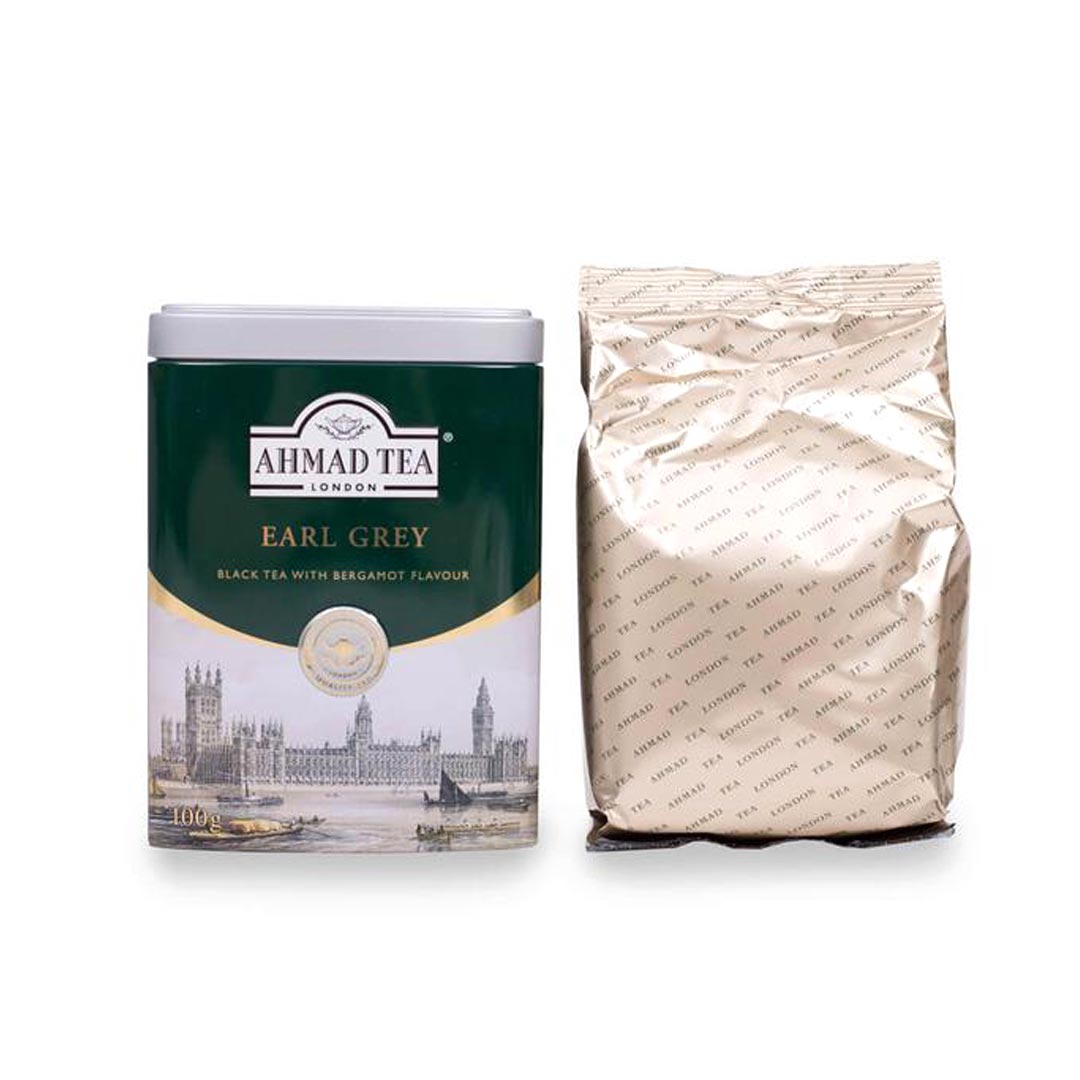 Čaj Earl Grey limena kutija Ahmad Tea 100 g