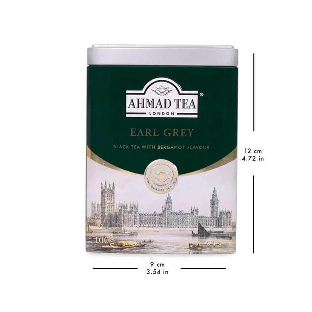 Čaj Earl Grey limena kutija Ahmad Tea 100 g Trampex