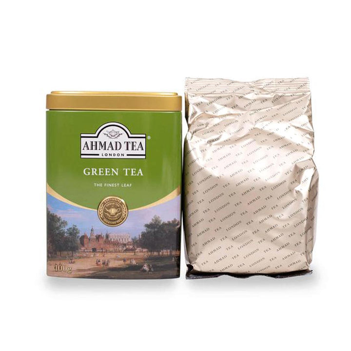 Čaj Green Tea Pure limena kutija Ahmad Tea 100 g