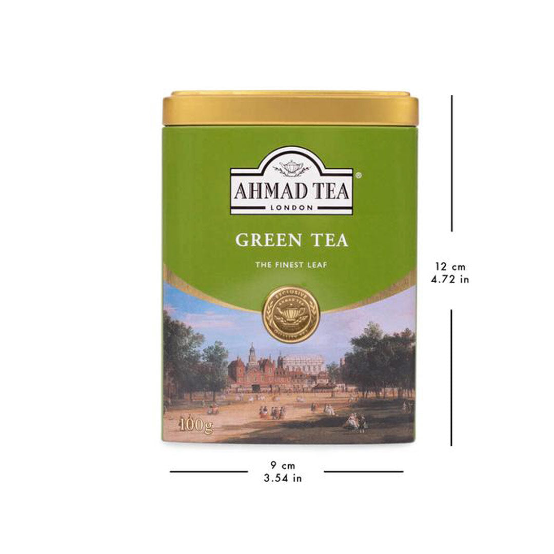 Čaj Green Tea Pure limena kutija Ahmad Tea 100 g