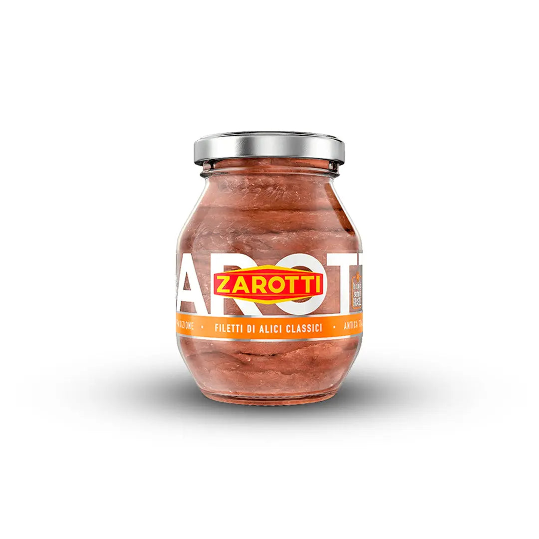 Inćuni KLASIČNI FILETI U SUNCOKRETOVOM ULJU Zarotti 140 g Delikatesi i tako to...