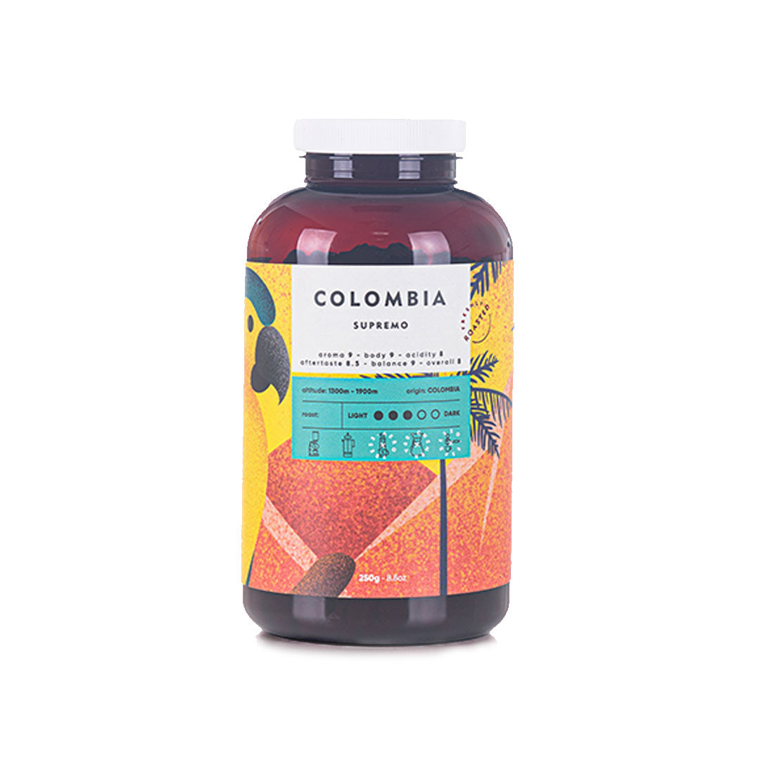 Kafa Colombia Supremo Kafeterija 250 g