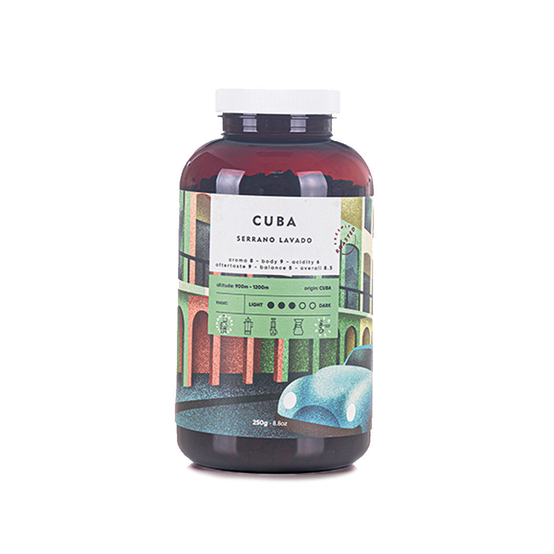Kafa Cuba Serrano Lavado Kafeterija 250 g