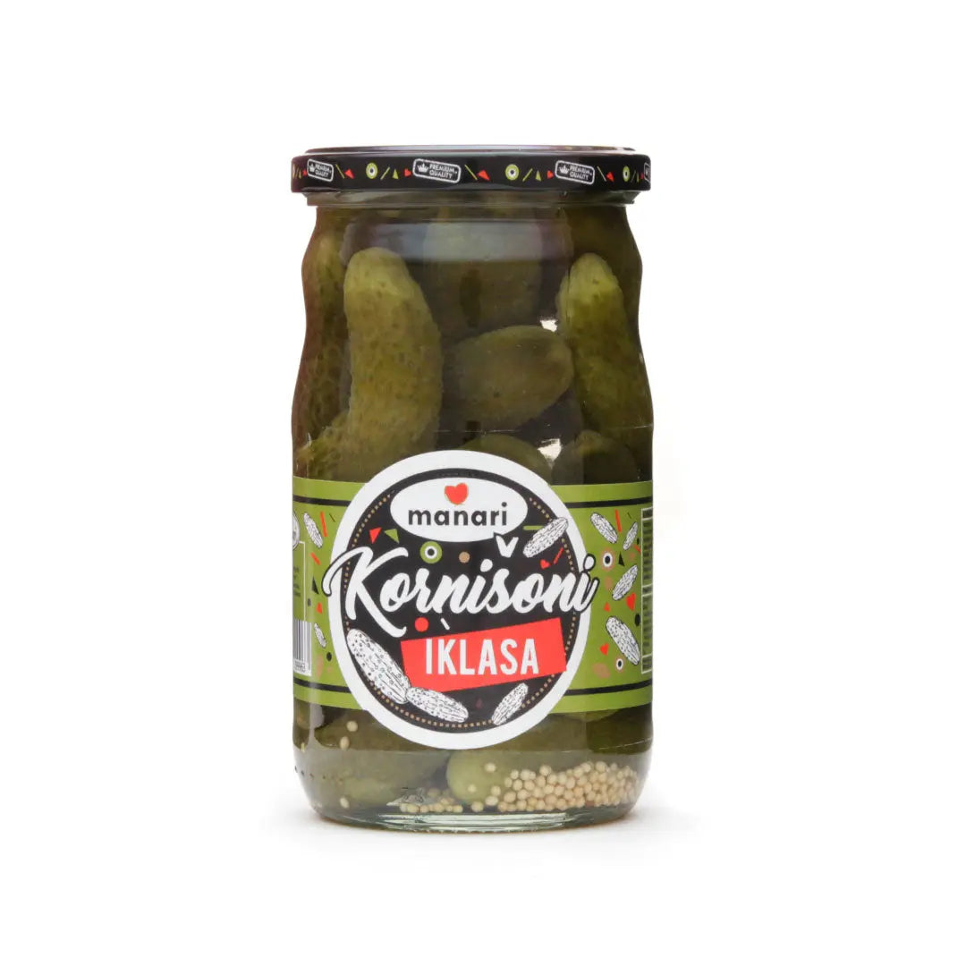 Kornišoni I Klasa 3-6 cm Manari 680g Delikatesi i tako to