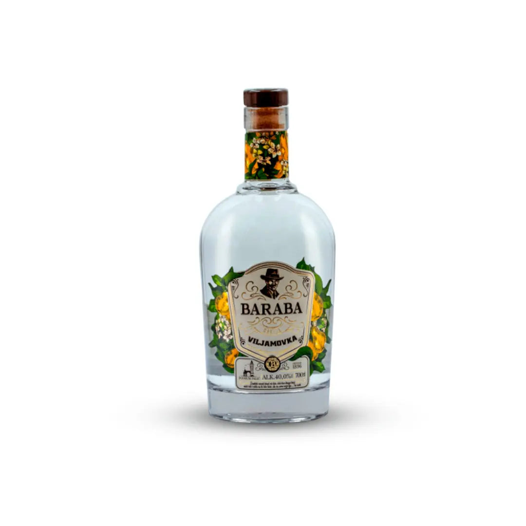 Rakija Kruškovača VILJAMOVKA Baraba 0,7 l Pola Pola